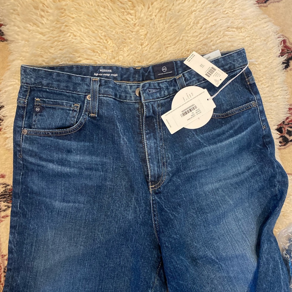 AG the alexxis ultra high rise vintage jean starfire - Picture 9 of 13
